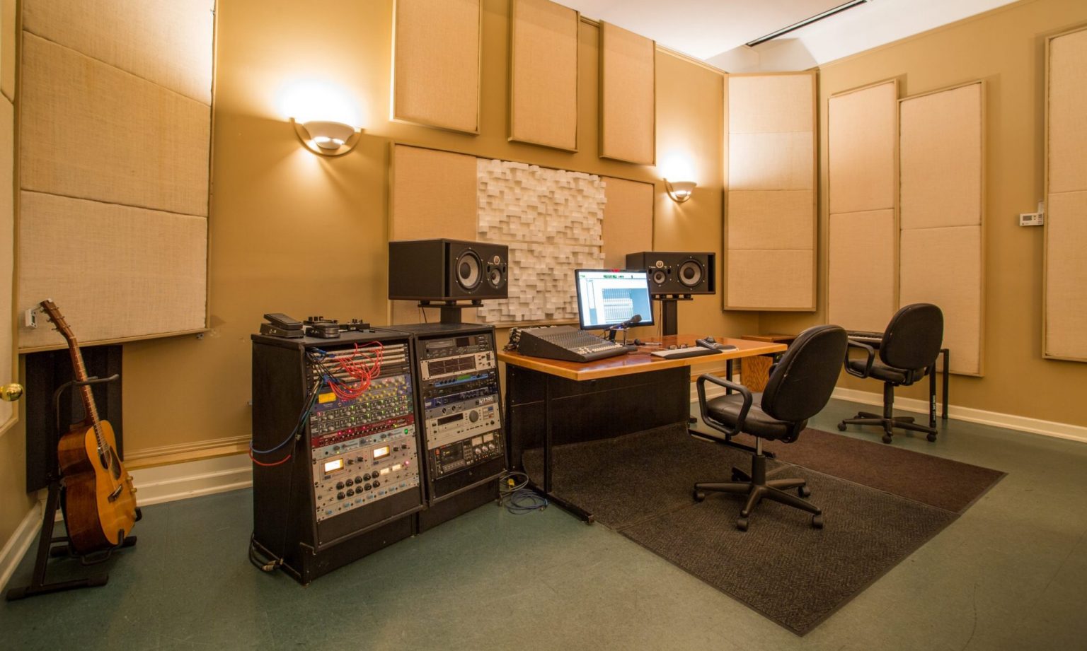 New control room monitors deployed. Focal’s flagship model Trio 11 BE